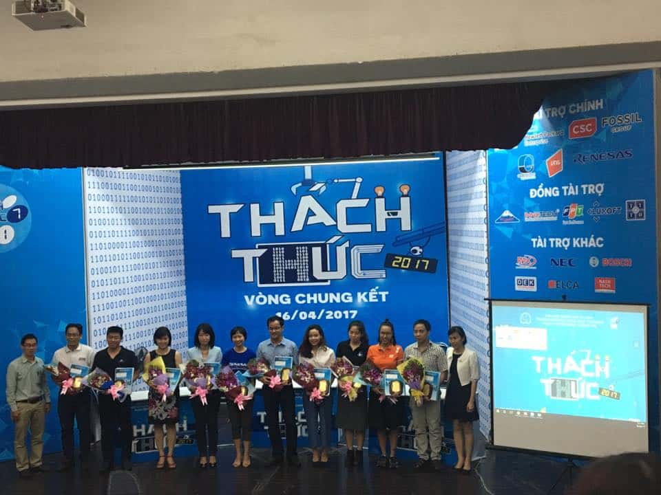 Innotech Việt Nam là đơn vị tài trợ cho chương trình "Thách thức" tại trường ĐH Khoa Học - Tự Nhiên