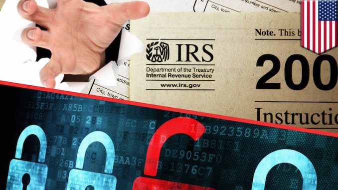 The Internal Revenue Service was threatened by hackers 
