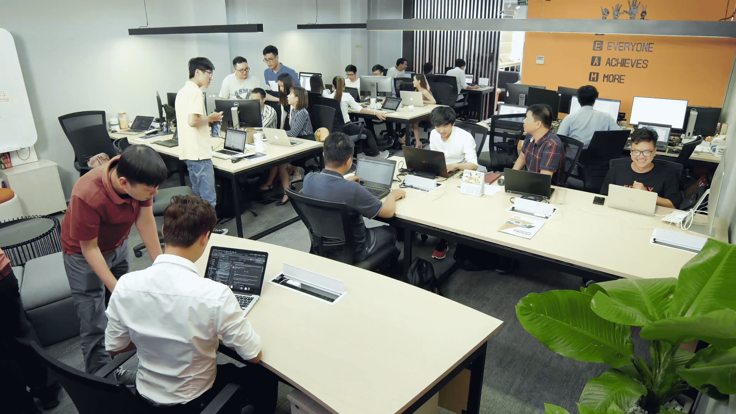 The working environment of Innotech Vietnam