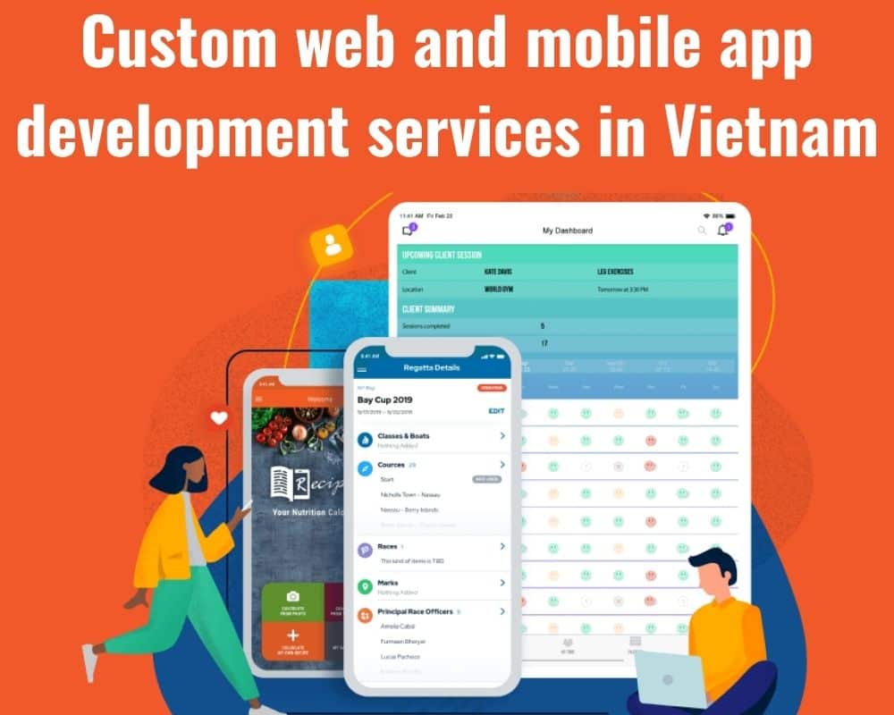 Custom web and mobile app development services in Vietnam