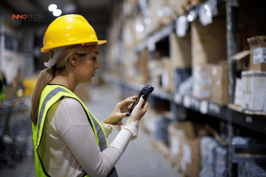Enterprises have applied RFID in warehouse management system, supply chain, production, and more.