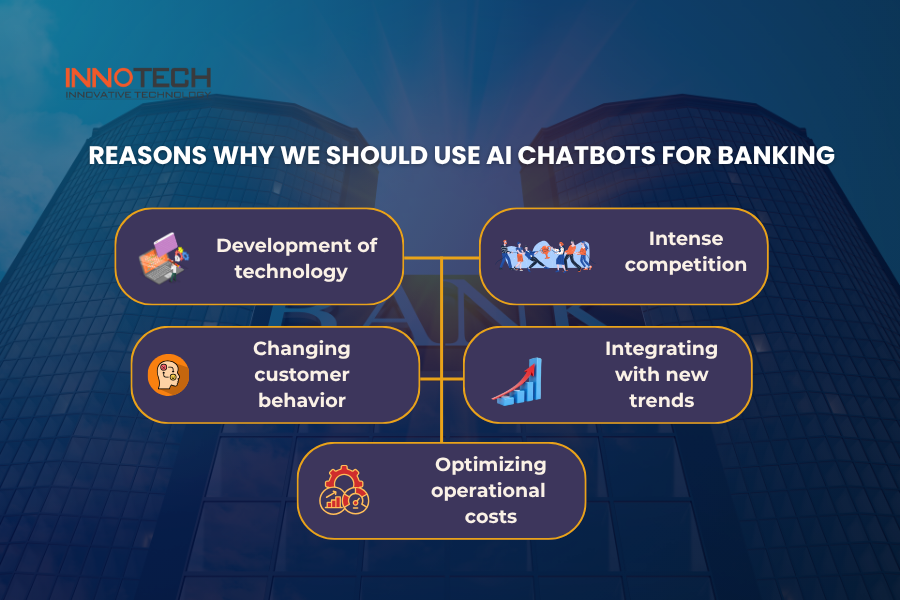 Reasons why we should use AI chatbot in banking