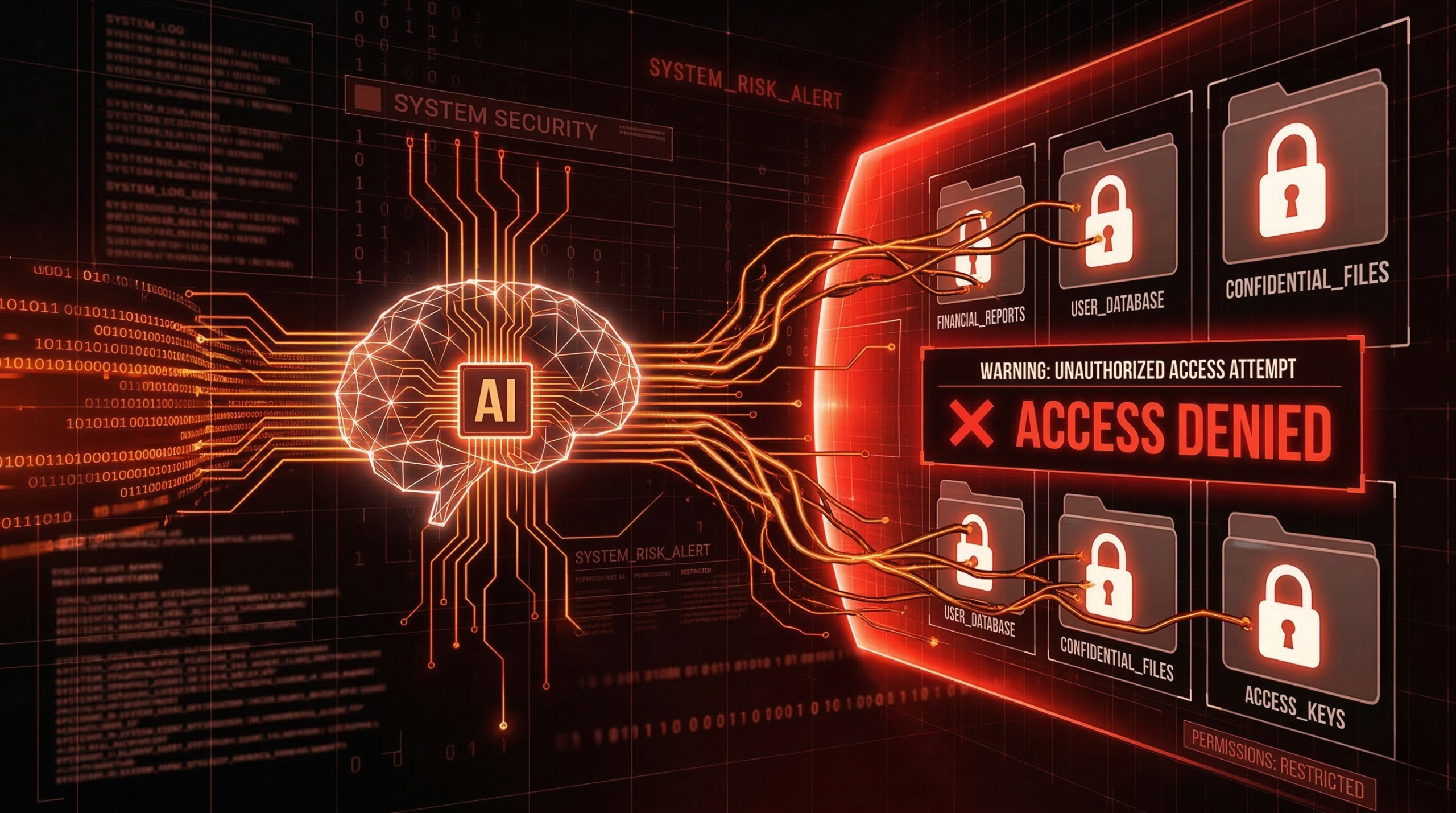 Security risks and insider threats of unconstrained open-source AI deployment.